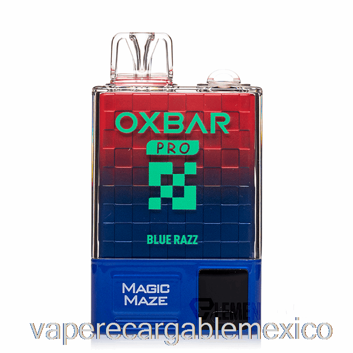 Vape Recargable Oxbar Magic Maze Pro 10000 Desechable Azul Razz